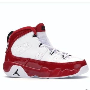 Toddler Jordan 9 Retro Sneakers.